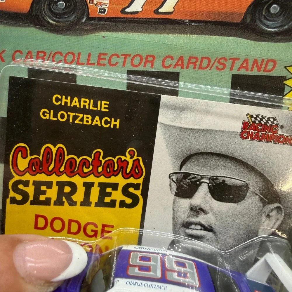 Racing Champions packaging shows